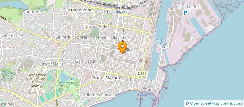 localisation de l'entreprise MONSIEUR MICKAEL MAHEO  SAINT-NAZAIRE