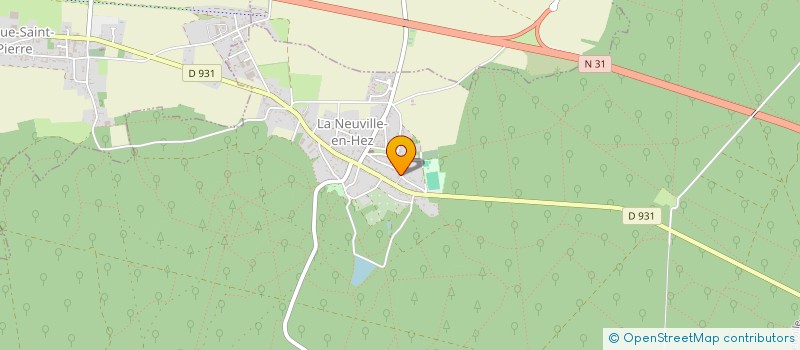 localisation de l'entreprise MONSIEUR MICKAEL MAIBACH  LA NEUVILLE-EN-HEZ