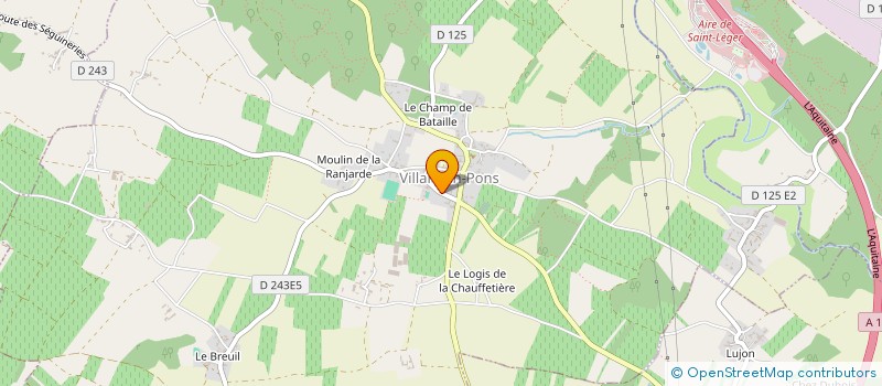 localisation de l'entreprise MONSIEUR MICKAEL MAILLAT  VIROLLET