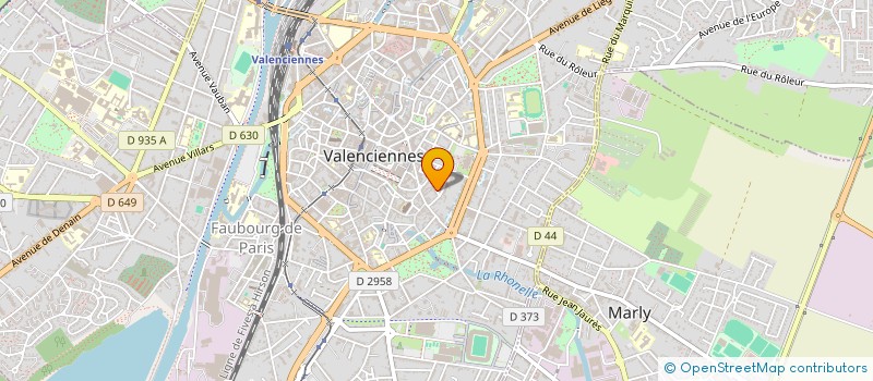 localisation de l'entreprise MONSIEUR MICKAEL MAIRE à VALENCIENNES