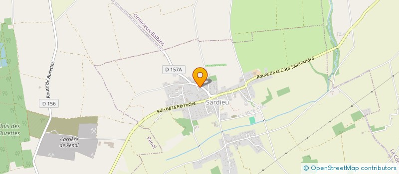 localisation de l'entreprise MONSIEUR MICKAEL MAIRY  SARDIEU