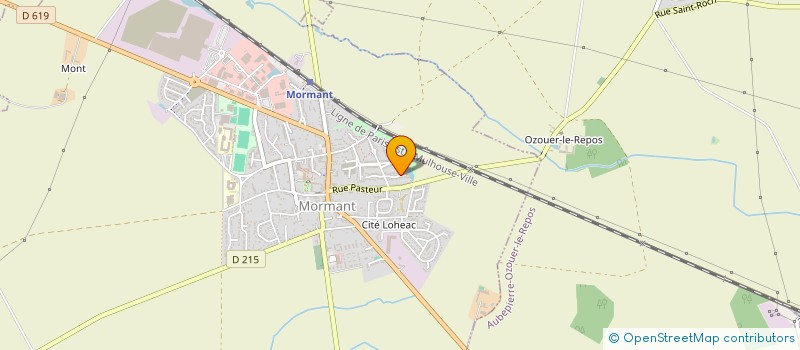 localisation de l'entreprise MONSIEUR MICKAEL MAISONNEUVE  MORMANT