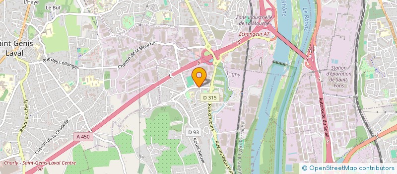 localisation de l'entreprise MONSIEUR MICKAEL MAJENSKI  IRIGNY