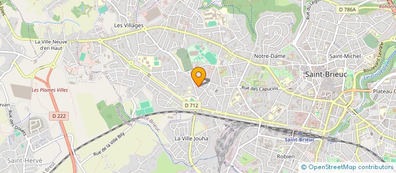 localisation de l'entreprise MONSIEUR MICKAEL MALESKA  SAINT-BRIEUC