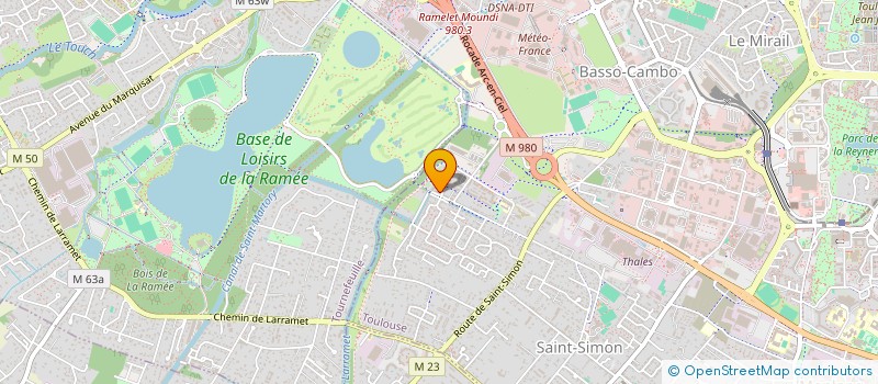 localisation de l'entreprise MONSIEUR MICKAEL MALEZIEUX à TOULOUSE