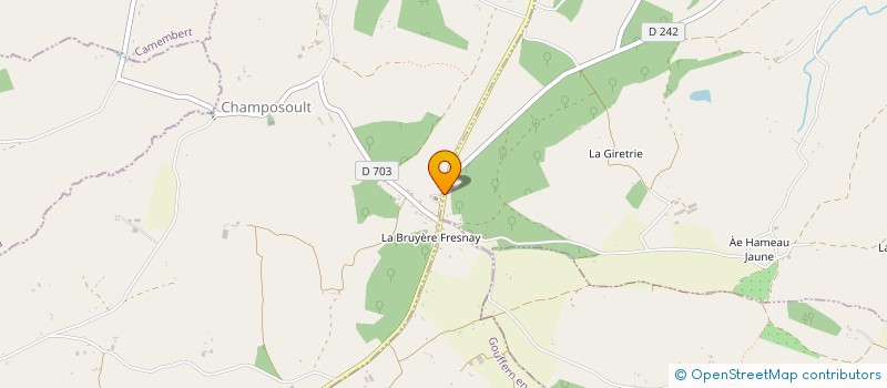 localisation de l'entreprise MONSIEUR MICKAEL MALLET à AUBRY-LE-PANTHOU