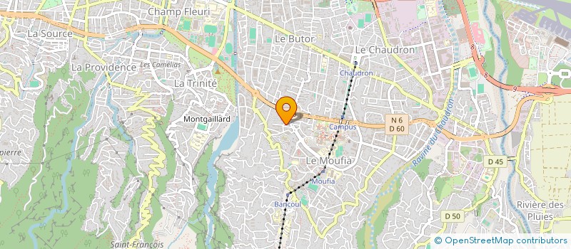 localisation de l'entreprise MONSIEUR MICKAEL MANDERE à SAINT-DENIS