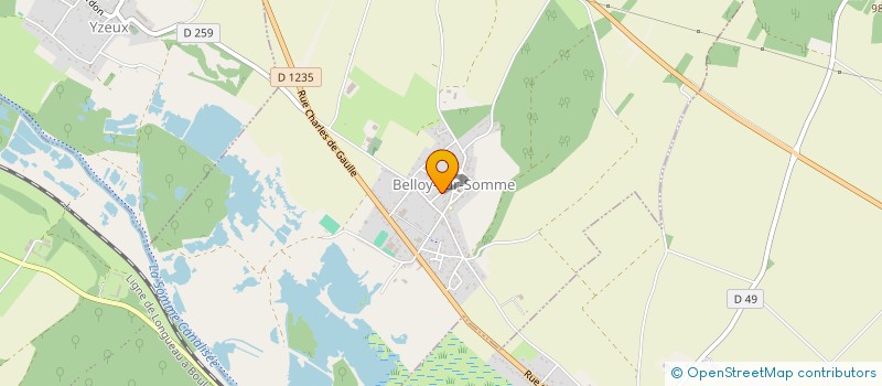 localisation de l'entreprise MONSIEUR MICKAEL MANGOT  BELLOY-SUR-SOMME