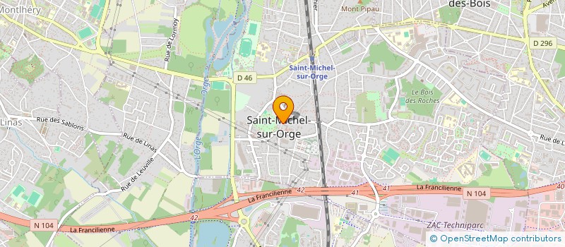 localisation de l'entreprise MONSIEUR MICKAEL-MARC YSIDEE  SAINT-MICHEL-SUR-ORGE