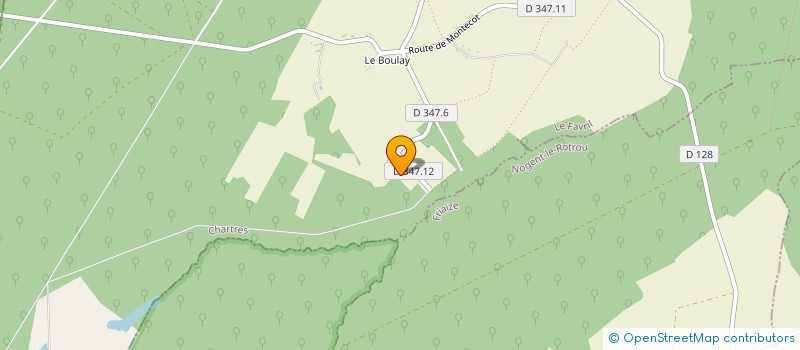 localisation de l'entreprise MONSIEUR MICKAEL MARCEAU à LE FAVRIL