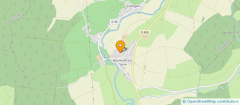 localisation de l'entreprise MONSIEUR MICKAEL MARCEL  SARREWERDEN