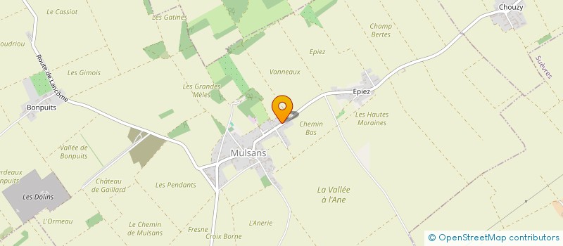 localisation de l'entreprise MONSIEUR MICKAEL MARCELINO  MULSANS