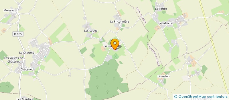 localisation de l'entreprise MONSIEUR MICKAEL MARCHE  SAINT-VINCENT-LA-CHATRE