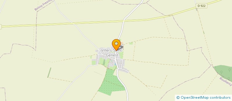 localisation de l'entreprise MONSIEUR MICKAEL MARCHESIN  VILLERS-SAINT-GENEST
