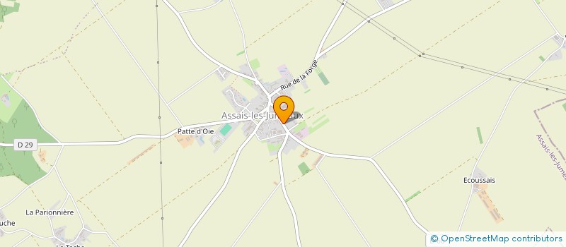 localisation de l'entreprise MONSIEUR MICKAEL MARCHESSEAU  AIRVAULT