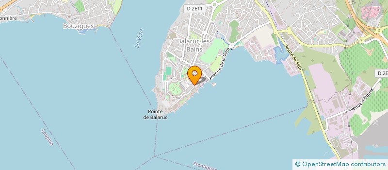 localisation de l'entreprise MONSIEUR MICKAEL MARCO  BALARUC-LES-BAINS