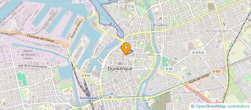 localisation de l'entreprise MONSIEUR MICKAEL MARECHAL à DUNKERQUE