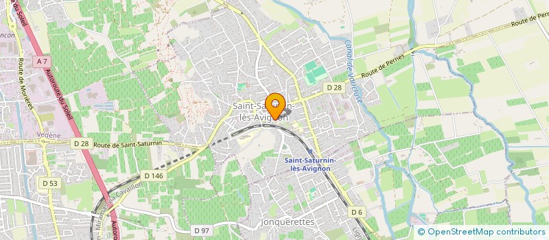 localisation de l'entreprise MONSIEUR MICKAEL MARIE-LUCE  SAINT-SATURNIN-LES-AVIGNON