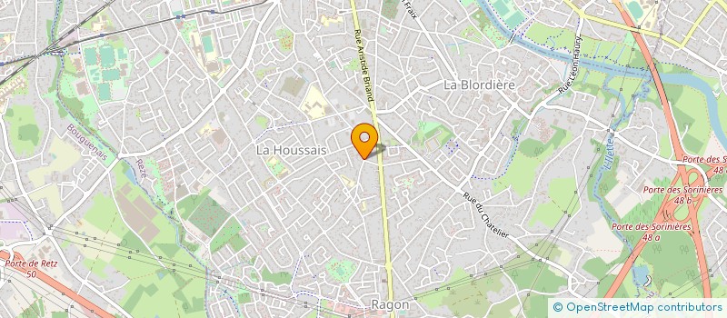 localisation de l'entreprise MONSIEUR MICKAEL MARIOT  REZE