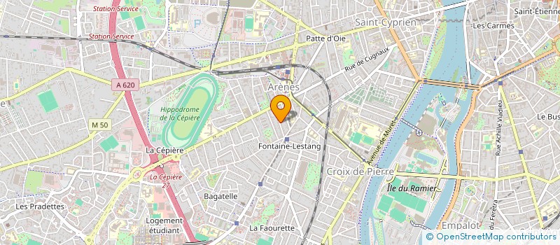 localisation de l'entreprise MONSIEUR MICKAEL MARNAT  TOULOUSE