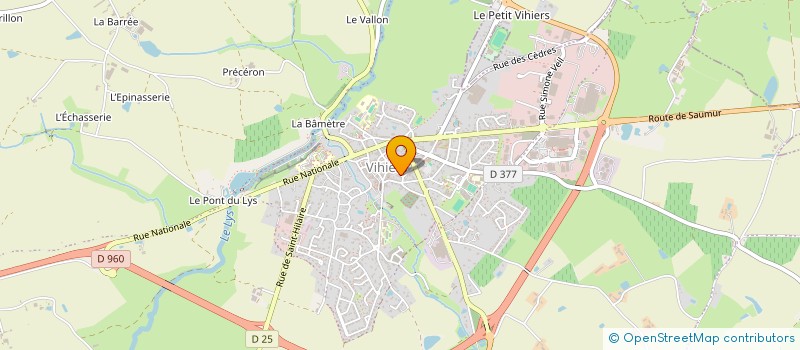 localisation de l'entreprise MONSIEUR MICKAEL MAROLLEAU à LYS-HAUT-LAYON