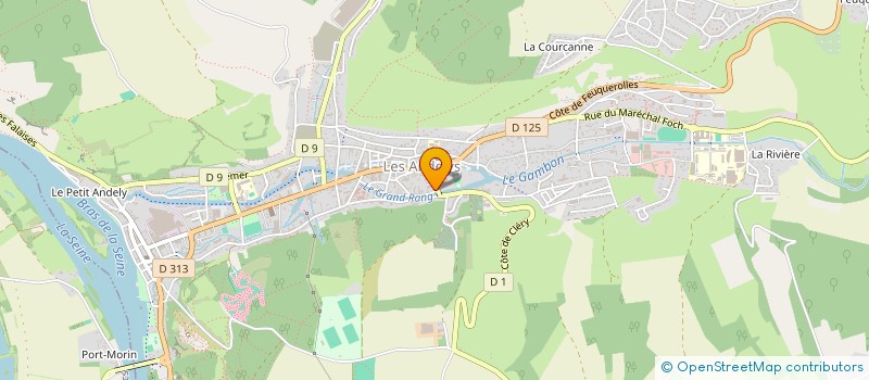 localisation de l'entreprise MONSIEUR MICKAEL MARQUES  LES ANDELYS