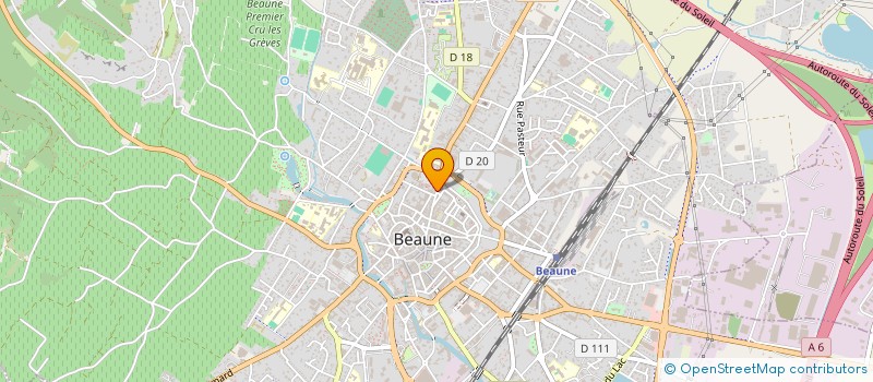 localisation de l'entreprise MONSIEUR MICKAEL MARROC à BEAUNE