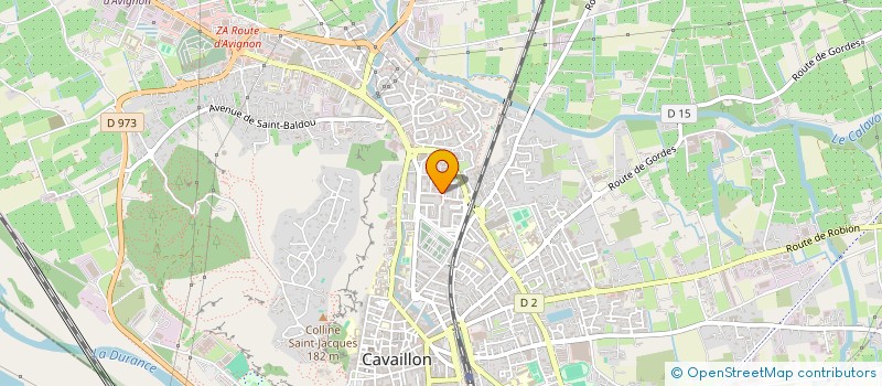 localisation de l'entreprise MONSIEUR MICKAEL MARTINEZ  CAVAILLON