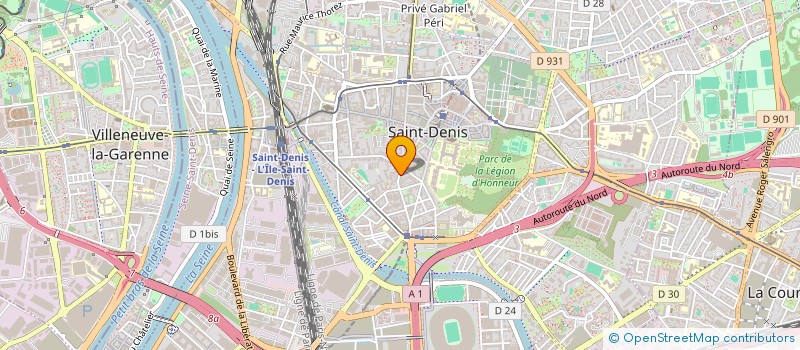 localisation de l'entreprise MONSIEUR MICKAEL MARTINEZ à SAINT-DENIS