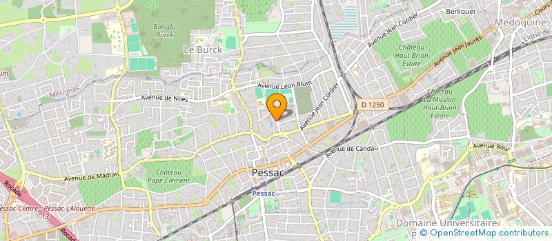 localisation de l'entreprise MONSIEUR MICKAEL MARTRAN  LE PIAN-MEDOC