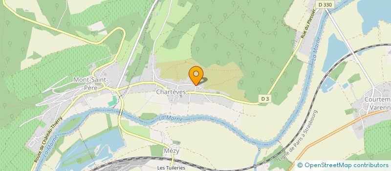 localisation de l'entreprise MONSIEUR MICKAEL MATICHARD  CHARTEVES