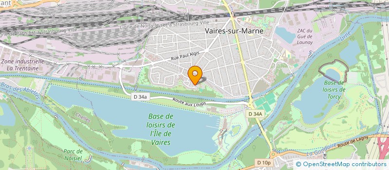 localisation de l'entreprise MONSIEUR MICKAEL MAYER  VAIRES-SUR-MARNE