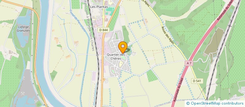 localisation de l'entreprise MONSIEUR MICKAEL MAZADE  DONZERE