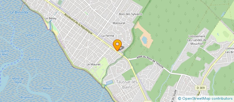 localisation de l'entreprise MONSIEUR MICKAEL MC BATIMENT  ANDERNOS-LES-BAINS