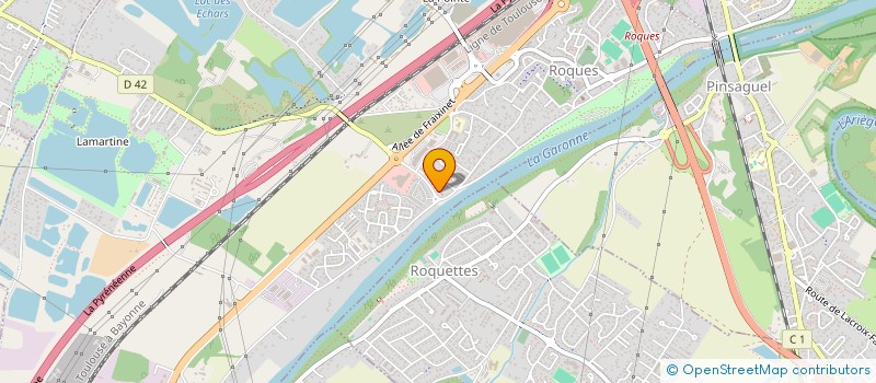 localisation de l'entreprise MONSIEUR MICKAEL MEISSL  ROQUES