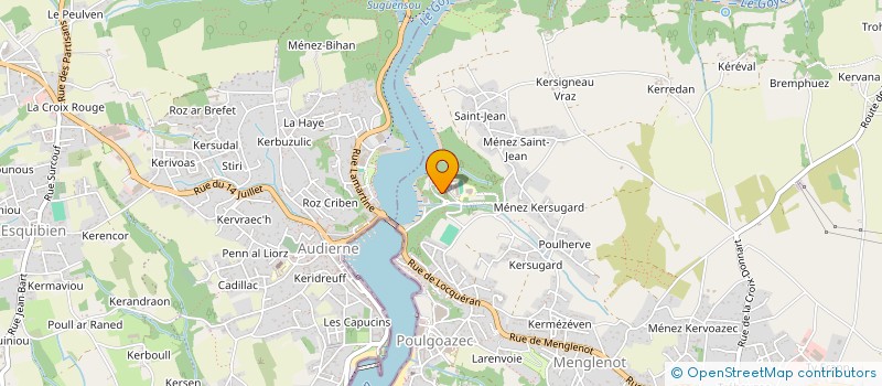 localisation de l'entreprise MONSIEUR MICKAEL MESAS CABRERA à PLOUHINEC