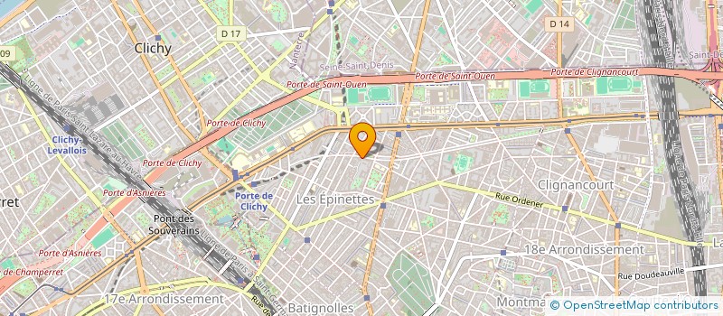 localisation de l'entreprise MONSIEUR MICKAEL MEZDARI  PARIS