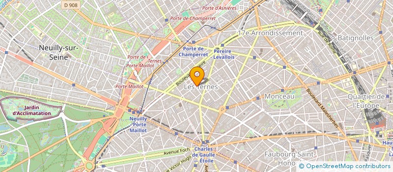 localisation de l'entreprise MONSIEUR MICKAEL MIMOUNI  PARIS