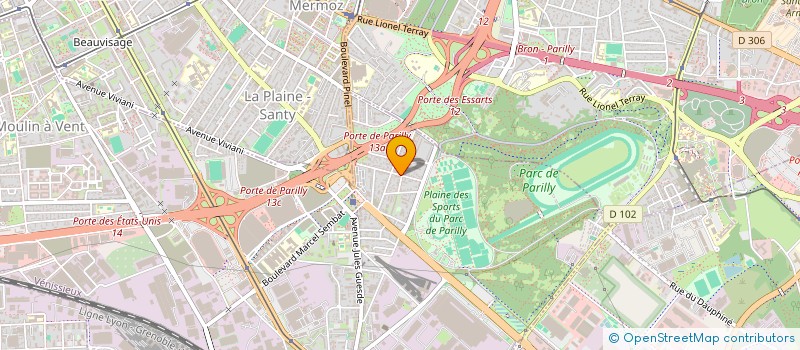 localisation de l'entreprise MONSIEUR MICKAEL MINARY  VENISSIEUX