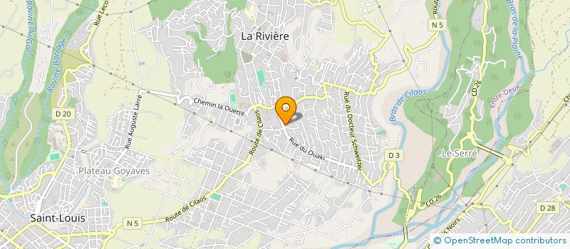 localisation de l'entreprise MONSIEUR MICKAEL MINATCHY-PETCHY à SAINT-LOUIS