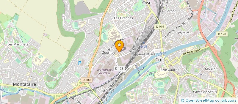 localisation de l'entreprise MONSIEUR MICKAEL MOISA  CREIL