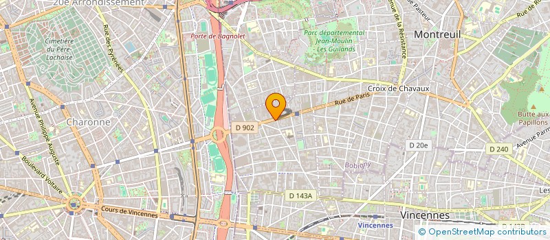 localisation de l'entreprise MONSIEUR MICKAEL MOKHFI à MONTREUIL
