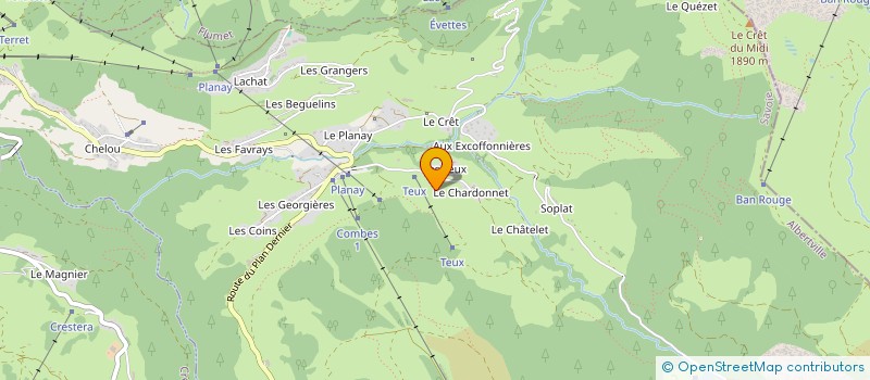 localisation de l'entreprise MONSIEUR MICKAEL MOLLIER à NOTRE-DAME-DE-BELLECOMBE