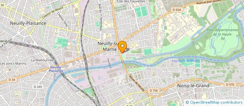 localisation de l'entreprise MONSIEUR MICKAEL MONJARET à NEUILLY-SUR-MARNE
