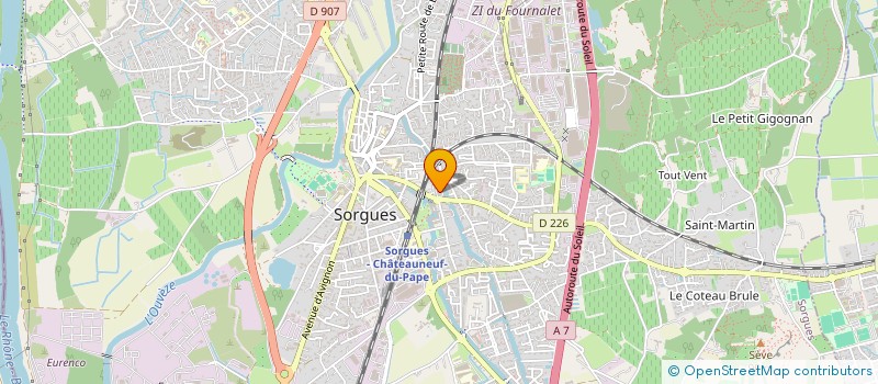 localisation de l'entreprise MONSIEUR MICKAEL MONTAGUD  MORIERES-LES-AVIGNON