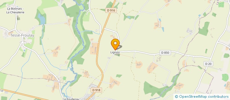 localisation de l'entreprise MONSIEUR MICKAEL MONTEMBAULT à RIVES D'ANDAINE