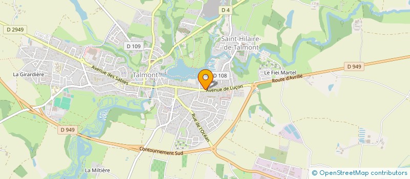 localisation de l'entreprise MONSIEUR MICKAEL MONTIGNY à TALMONT-SAINT-HILAIRE