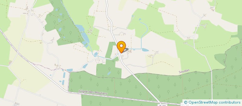 localisation de l'entreprise MONSIEUR MICKAEL MOQUET à SOUDAN