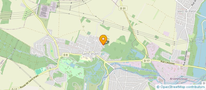 localisation de l'entreprise MONSIEUR MICKAEL MOREAU  SAINT-VRAIN