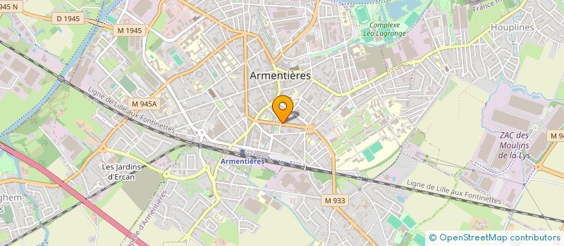 localisation de l'entreprise MONSIEUR MICKAEL MORTREUX  ARMENTIERES